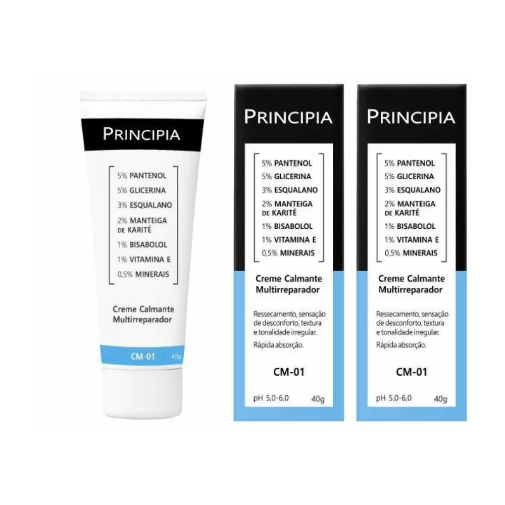 Creme Principia Calmante Cm-01 Multirreparador 40g - Imagem 2