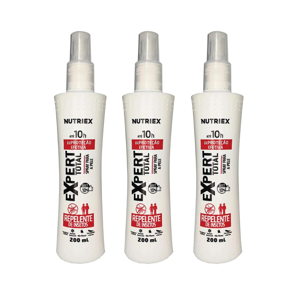 Kit 2 Repelente De Insetos (Mosquito) Spray 10h Expert 200ml - Imagem 2
