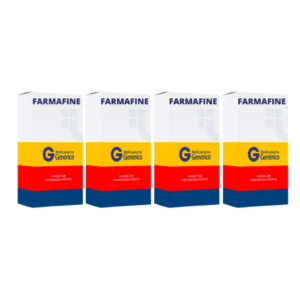 Kit 4 Rivaroxabana 20mg Eurofarma 30 Comprimidos